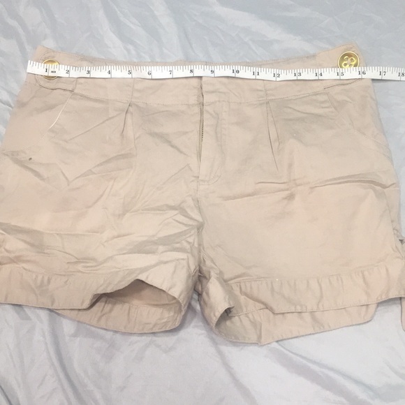 1955 Vintage Shorts 955 Vintage Khaki Shorts With Gold Buttons Sz